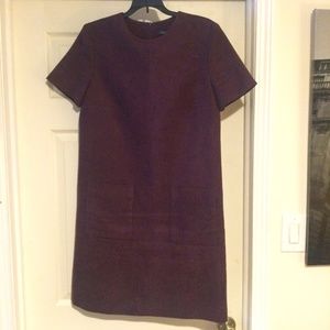Lyn Devon Ultrasuede "Audrey" Shift Dress